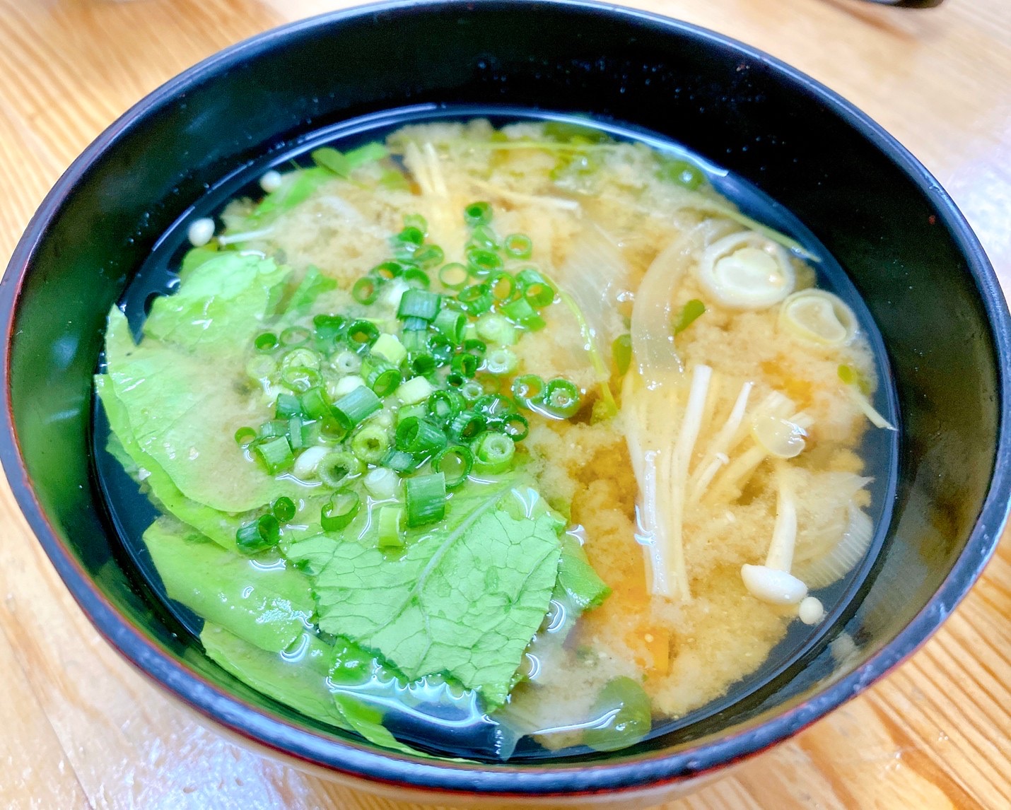 味噌汁美味しかった🤤よランチ