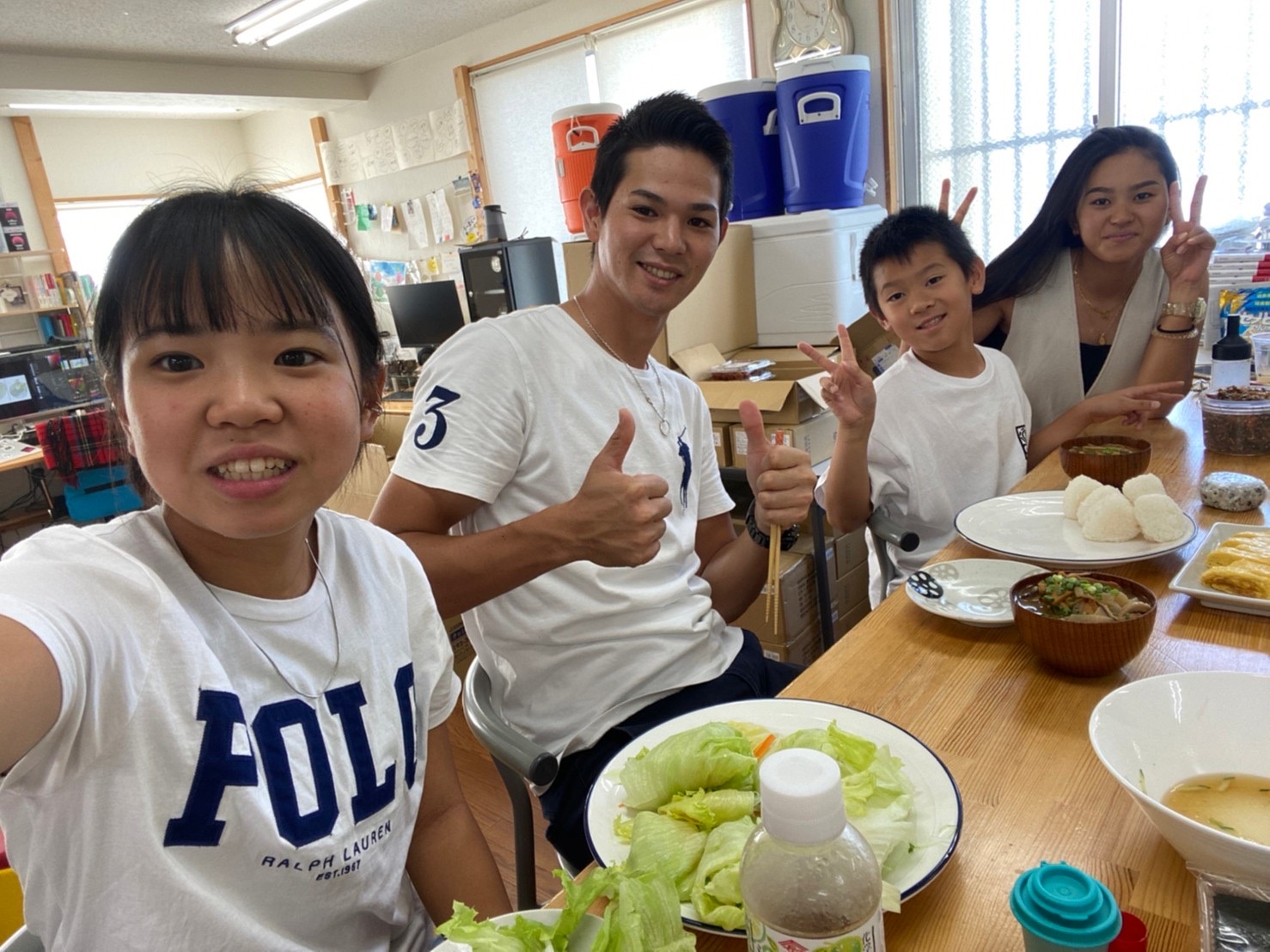 おにぎりランチ🍽💓