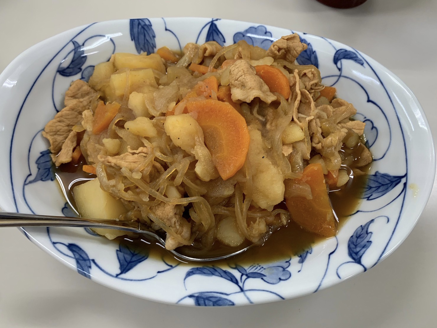 肉じゃがランチ🥔