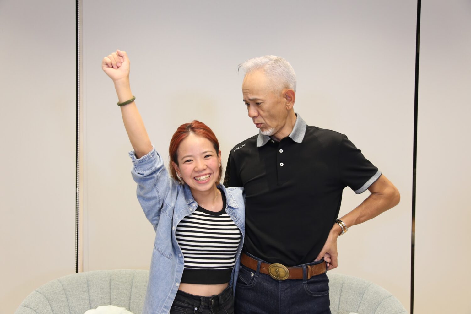ゆうゆの楽屋インタビュー感想～💖　「問いかけ」がないんだな～